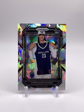 2023 Panini WNBA Prizm Stephanie Soares Cracked Ice Prizm RC #136 Dallas Wings