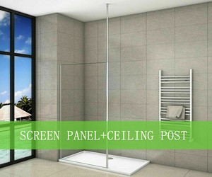 Luxury Walk In Shower Enclosure Glass Screen Cubicle Panel