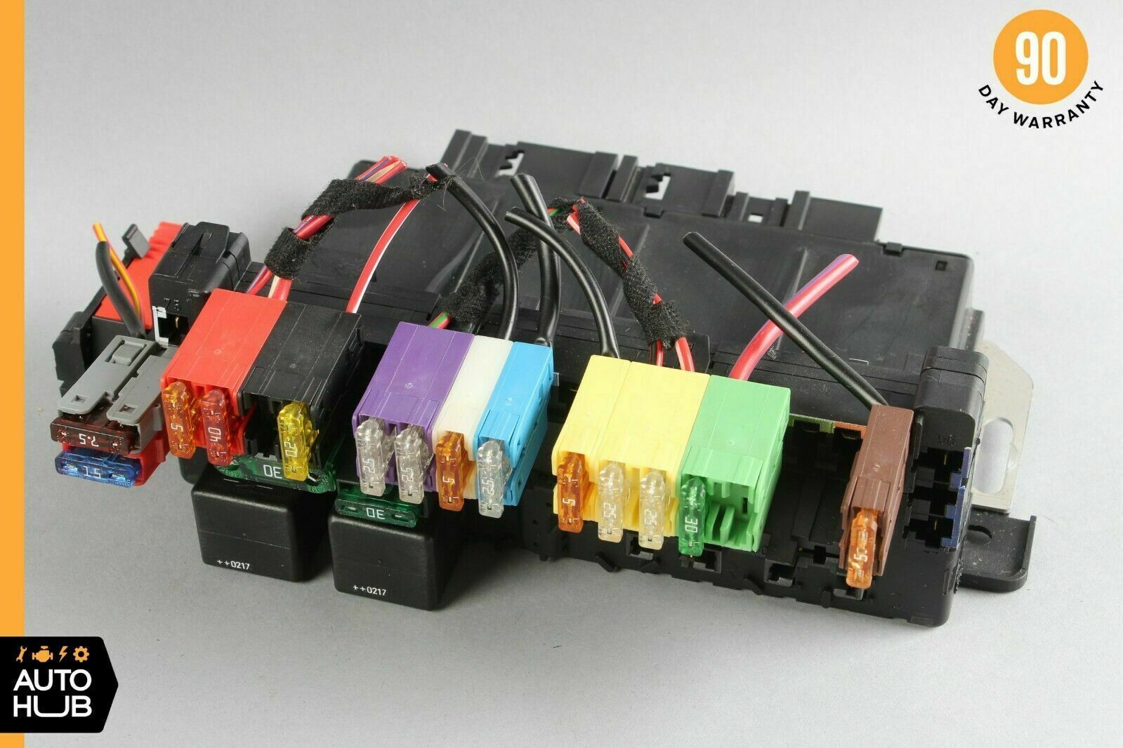 03-12 Mercedes R230 SL500 SL550 SL55 AMG Rear SAM Fuse Box Relay Module OEM