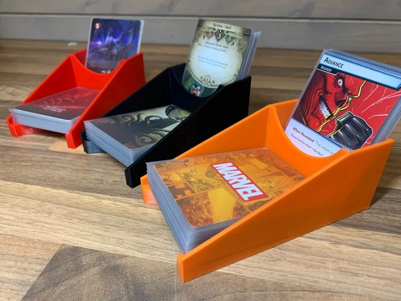 Draw and Discard Card Holder - Lorcana - Arkham Horror LCG - Marvel Champions