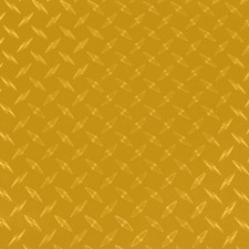 12" X 4ft - Gold Diamond Plate LVG InterCal Specialty Craft  Hobby Vinyl