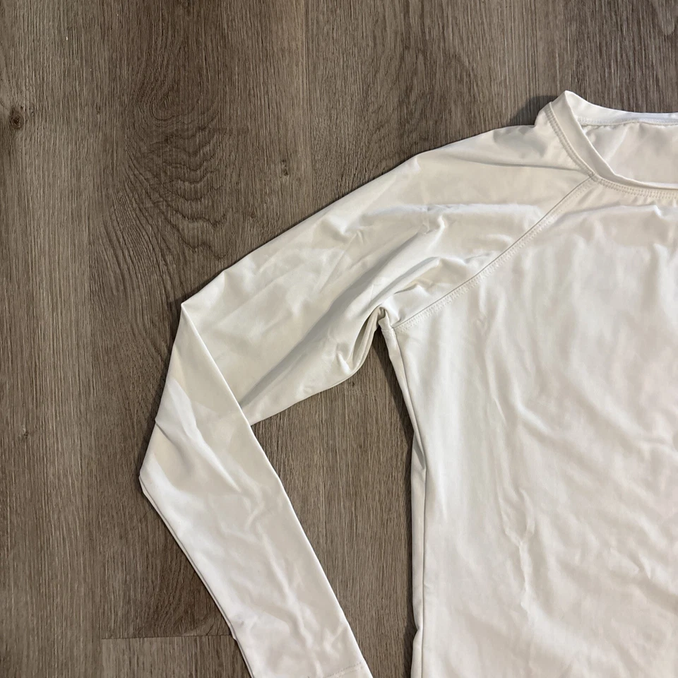 Camisa Top Billabong Youth Arch Wave Manga Larga Blanca “Sentirse Libre” Surf Foto 4 de 4