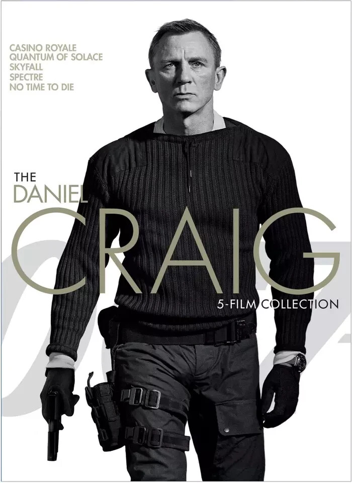 James Bond: the Daniel Craig 5-Film Collection (DVD)