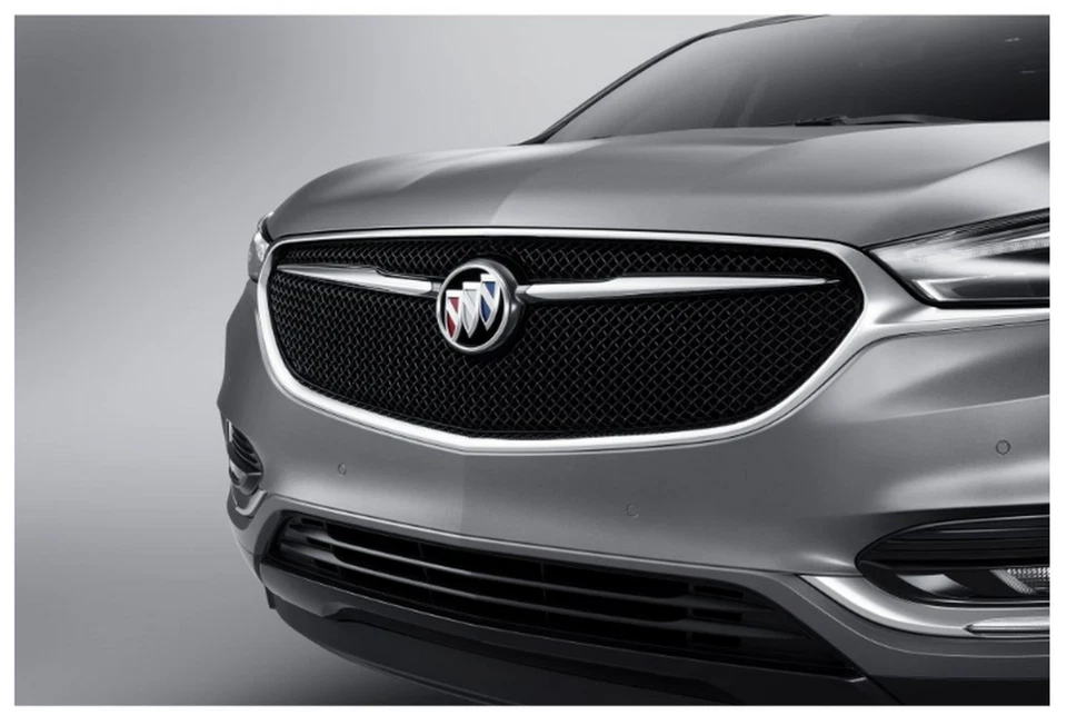 Rejilla en cromo con emblema negro envolvente HD Vision para Buick Enclave 2018-22 Foto 2 de 4