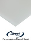 Polypropylene Natural Sheets 1mm - 25mm Thick - Various Sizes