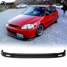 Fits 96-98 Honda Civic EK Mugen Style Front Bumper Lip Chin Spoiler Unpainted PP