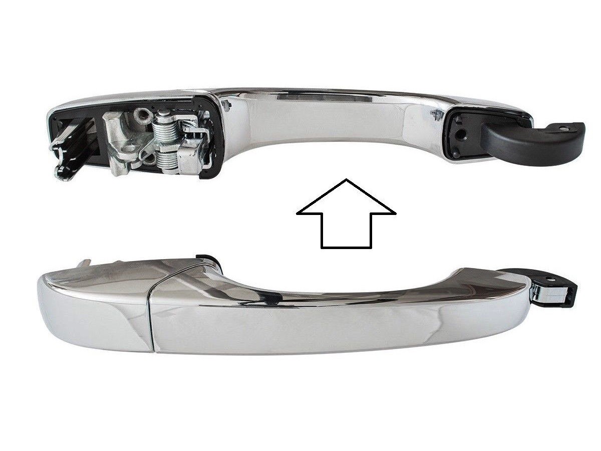 Poignée de porte extérieure avant droite pour Dodge Caravan idéale pour trajets en famille