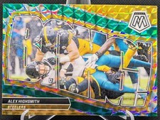 Alex Highsmith 2024 Panini Mosaic Football #5 Bang! Green Mosaic Prizm