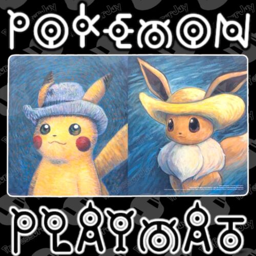 Pokémon Centre TCG 151 Ultra PRO Van Gogh Omocat Ordinateur Souris Tapis de Jeu - Picture 59 of 132