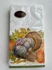 (5 pkg) 15-count Caspari "Thanksgiving Harvest" Triple-Ply Napkins Guest Towels — photo 10