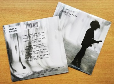 The CURE CD Boys Don t Cry REMASTERED 5 Track EP 86 Mix /12'' Rmx + 3 MAILS Same