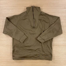 USGI Undershirt Mens Large Army Brown Polypropylene Cold Weather ECWCS Thermal