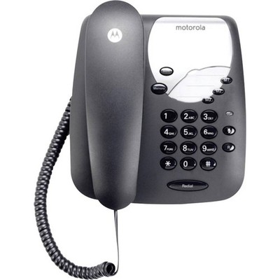 Motorola Corded Phone Schwarz