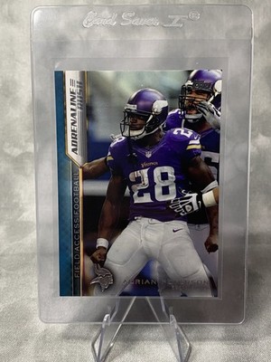 2015 Topps Field Access Adrenaline Rush Blue Adrian Peterson 35/99 SP 