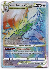 Hisuian Zoroark VSTAR 203/196 SWSH Lost Origin Secret Rare Pokemon Card - NM