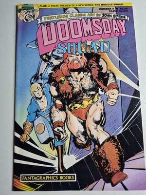 Doomsday Squad #4 Fantagraphics 1986 
