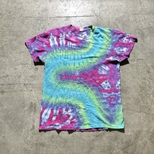 Vintage Single Stitch Made In USA Tie Dye “ Northern Lights “ Shirt Mens Size XL
