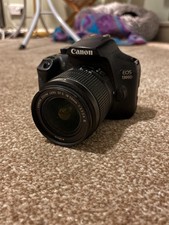 Canon EOS 1300D 18.0MP DSLR Camera - Black (Kit w/ EF-S 18-55mm)