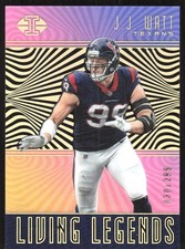 2253I 2018 Panini Illusions #LL-JW J.J. Watt Living Legends Gold #/299