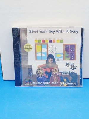 Rare Sealed CD- Start Each Day With A Song! Music With Mar & Friends Music..