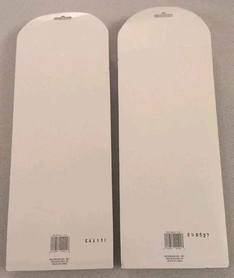 Bachmann E-Z Track HO, Four 9” Straight Track & Four 18" Radius Curved Track - Image 3 of 3