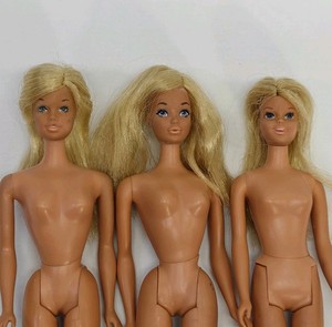 Poupée Barbie Francie 1966 - Blonde Sunset Malibu N°1130 - Vintage Made In Korea - Mattel