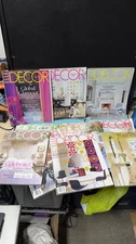 Lot of 10 Elle Decor Magazines 2002–2003 Home Interior Design Style