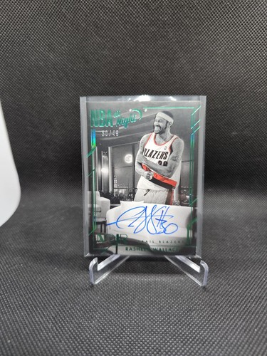 Rasheed Wallace 2024-25 Panini Noir NBA At Night 30/49 Autograph
