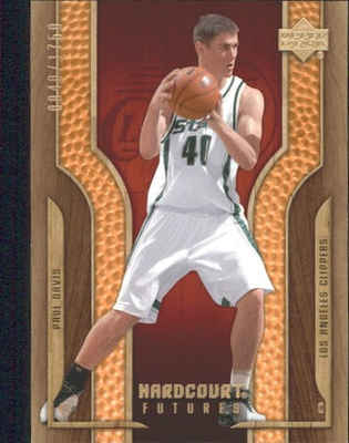#ad #ad 2006 Upper Deck Hardcourt #119 Paul Davis RC 1750 BSK $2.50