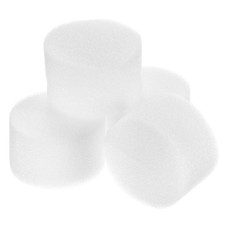 50pcs Hydroponic Sponges, 1.77" Growing Media Cylindrical Sponges White 0.20 per sponge