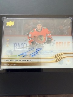 2025 26 Upper Deck Clear Cut Auto HIGHGLOSS 1/10 Connor Bedard Auto 1/10 #CC CB