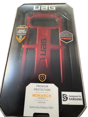 Urban Armor Gear Monarch Case for Samsung Galaxy S10+ - Red