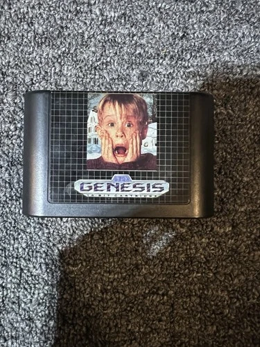 Vintage Home Alone (Sega Genesis, 1992) Loose No Box Tested Video Game