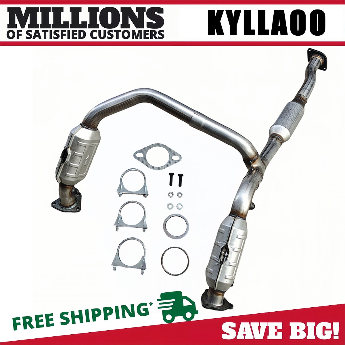 For Chevrolet Express / GMC Savana 1500 2500 3500 4.3L 5.3L Catalytic Converter