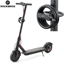 ROCKBROS Scooter Lock w/Cable 4 Digit Combination Lock Portable Anti-Theft Lock
