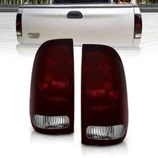 AmeriLite Ford F-Series F150 F250 F350 SuperDuty Smoke Red OE Halogen Tail Light