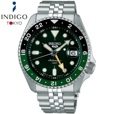 SEIKO 5 Sports SBSC019 SKX series GMT Mechanical Automatic Green 42.5mm Watch