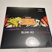 Brand New Sealed Blink 182 California Vinyl LP Red Vinyl