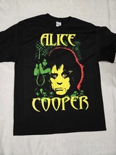 Rare Alice Cooper 2004 tour tee 2-sided USA made L vintage Unworn