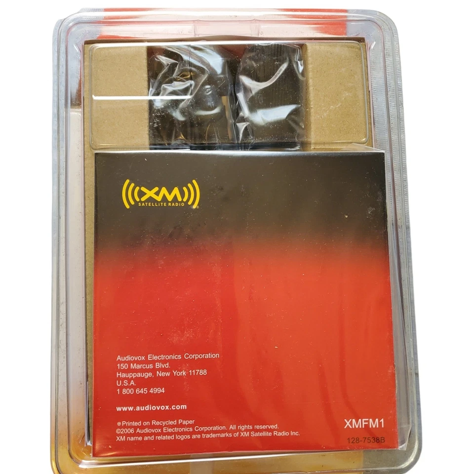 Audiovox XM rádio via satélite adaptador direto FM XMFM1 para todos os receptores XM - Imagem 3 de 3