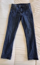 GAP Kids Boys Original Jeans Size 14 Regular Stretch Straight Denim Blue EUC