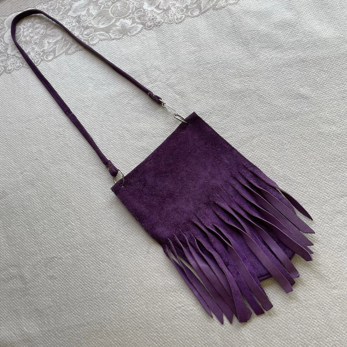 Purple Leather Vintage Bags, Handbags & Cases for sale | eBay