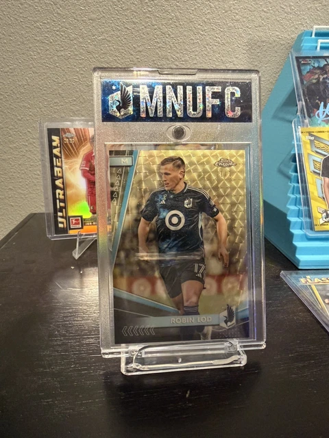 Robin Lod 2024 Topps Chrome MLS - Minnesota United Superfractor 1/1 & Custom Case