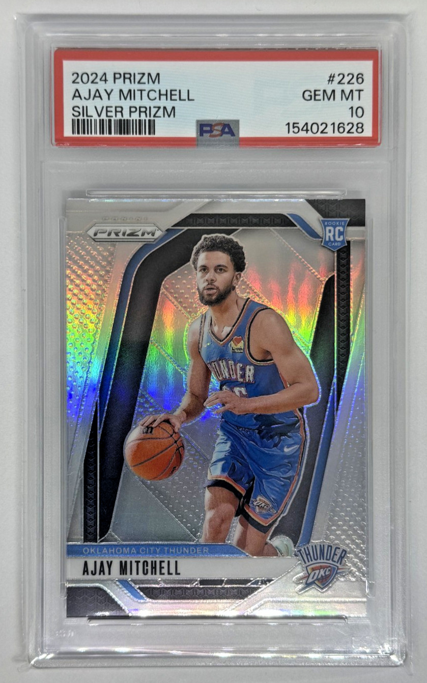 2024 Prizm AJAY MITCHELL #226 Silver Rookie - PSA 10