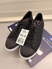 Ben Sherman Dorset Lo Black Men's Sneakers Size 10.5 Memory Foam Comfort
