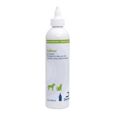 EpiKlean Ear Cleanser for Dogs and Cats, 8 oz 8 oz, Clear 