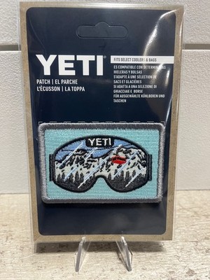 YETI Heritage ️MOUNTAIN GOGGLE Patch Teal! on FOG GRAY/BLUE 20th Anniversary!