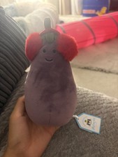 JELLYCAT: Toastie Vivacious Red Aubergine, BRAND NEW WITH TAGS