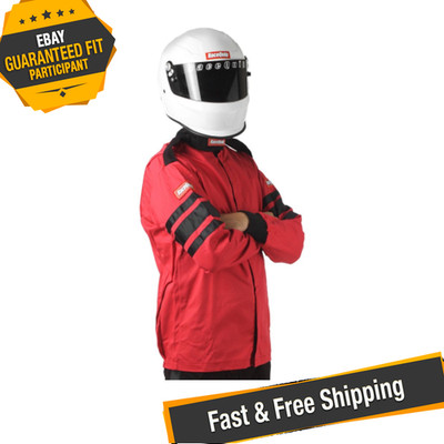 RaceQuip 111017 110 Series Red XXL Single Layer Racing Jacket