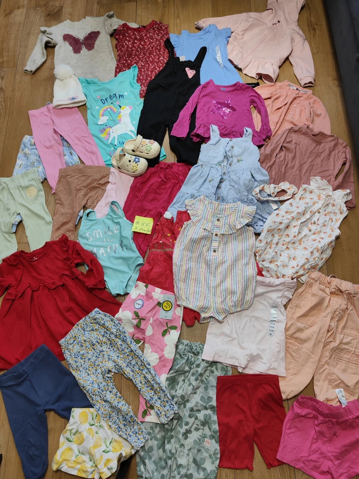 #106💜 Huge Bundle Of Baby Girl Clothes 18-24months NEXT GEORGE TU DUNNES VERY
Opens in a new window